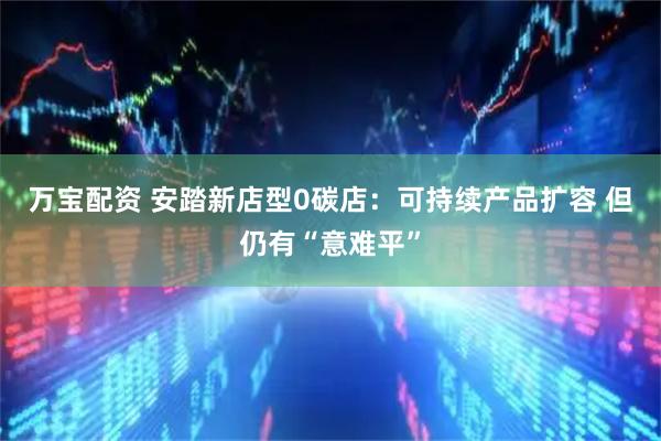 万宝配资 安踏新店型0碳店：可持续产品扩容 但仍有“意难平”